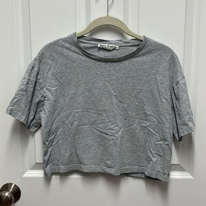 Acne Studios‎ Gray Crop Top XS